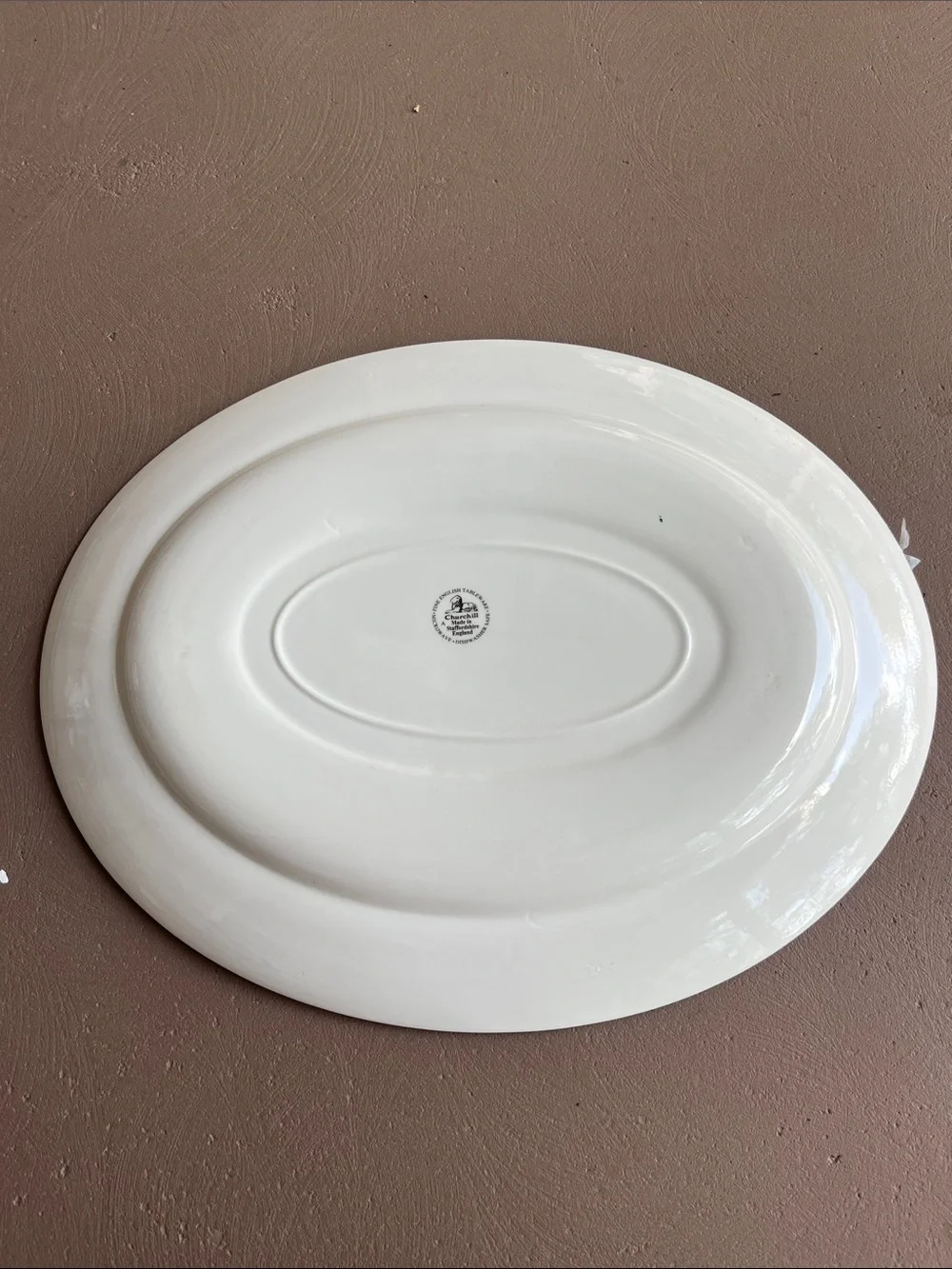 Churchill china serving plate